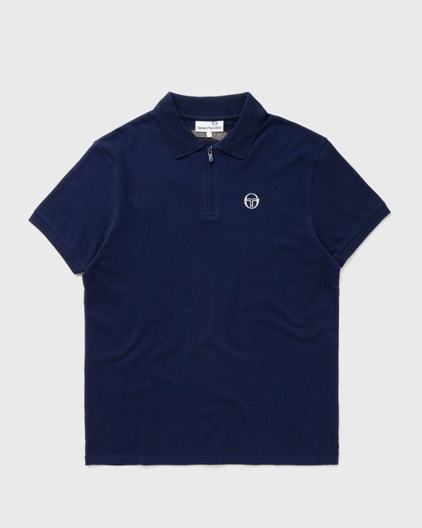 BRIGGS ZIP NECK POLO SHIRT