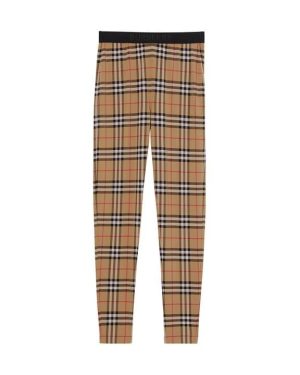 BURBERRY Belvoir Leggings - Beige