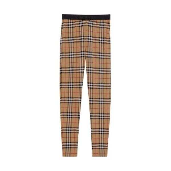 BURBERRY Belvoir Leggings - Beige