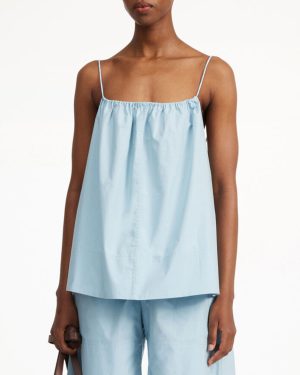 Baby Blue Leonnes Wide Fit Blouse