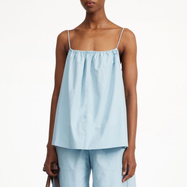 Baby Blue Leonnes Wide Fit Blouse