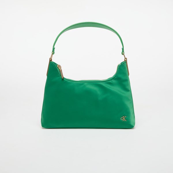 Bag Calvin Klein Jeans Satin Nylon Small Shoulder Bag Green Universal