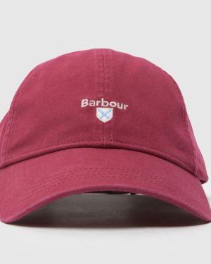 Barbour Cascade Cap in Red, Size: OSFM