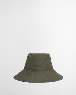 Barbour Darla Showerproof Bucket Hat - Green
