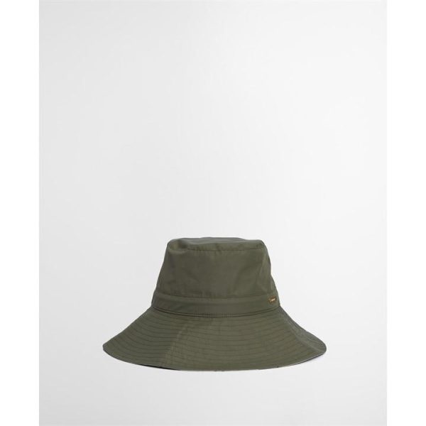 Barbour Darla Showerproof Bucket Hat - Green