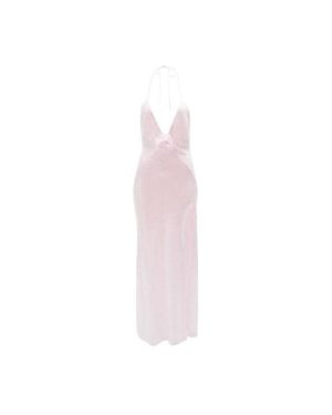 Bardot Aradia Sequin Halter Dress - Pink