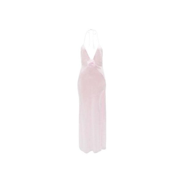Bardot Aradia Sequin Halter Dress - Pink