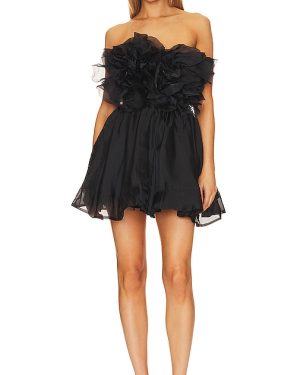 Bardot Fleurette Mini Dress in Black. Size 2.