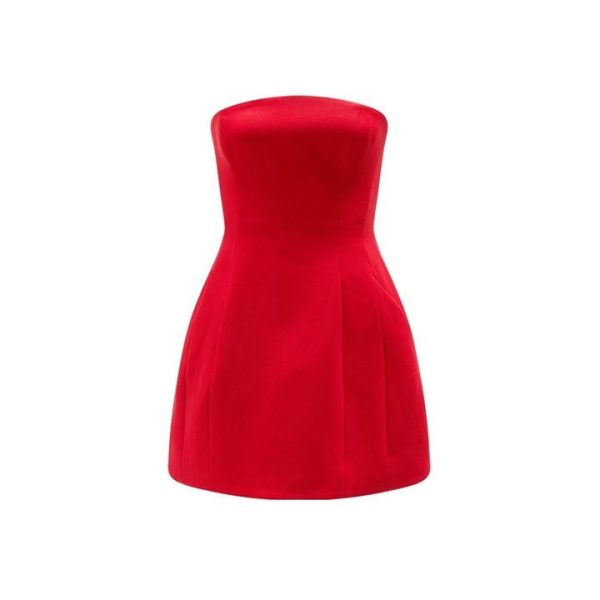 Bardot Karoline Hourglass Dress - Red
