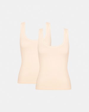 Beige SLOGGI Go H Tank Top C2P