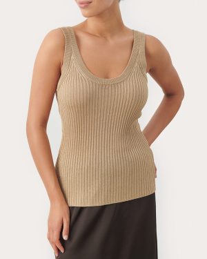 Beige Tank Top
