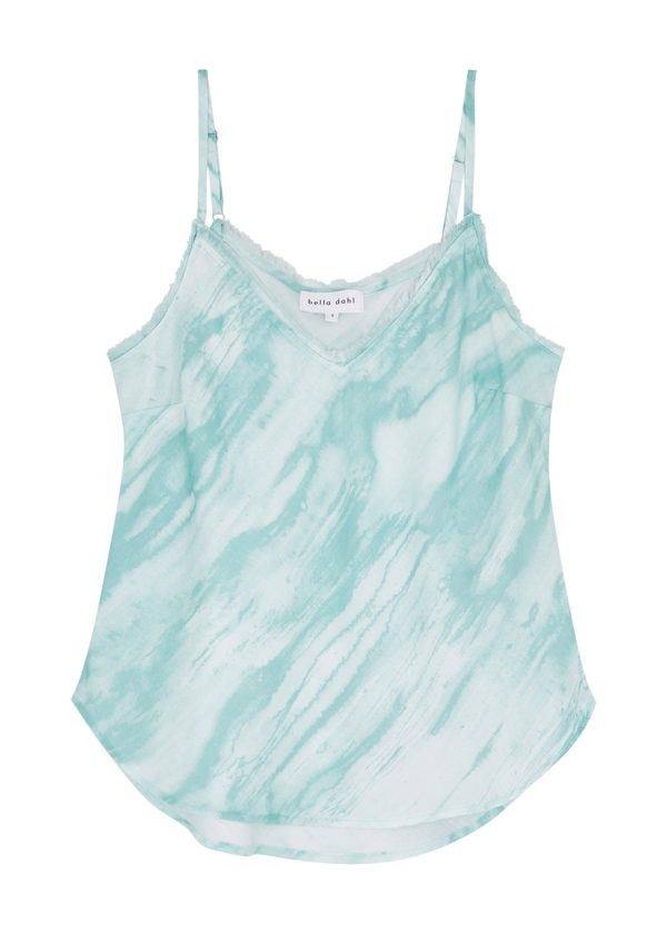 Bella Dahl Tie-dyed Camisole top - Blue - M