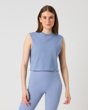 Bjrn Borg Borg Cropped Tank Top Blue, L