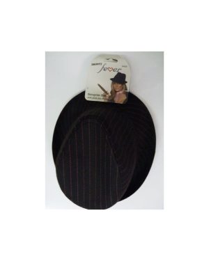 Black Pink Adult's Gangster Trilby Hat - gangster hat smiffys pinstripe blackpink trilby fancy dress ladies 1920s