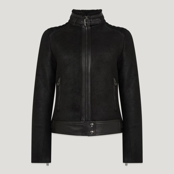 Black Silverlake Leather Jacket