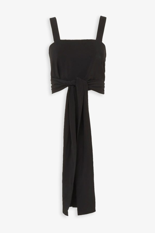 Black wrap top
