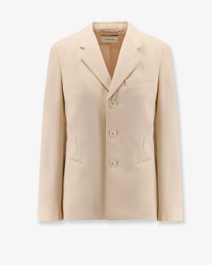 Blazer Monopetto in lana e viscosa - LEMAIRE - gender_Woman