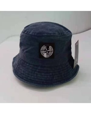 (Blue) Bucket Island Stone Hat Lightweight Short Brim Travel Sun Hat Summer Outdoor Hot