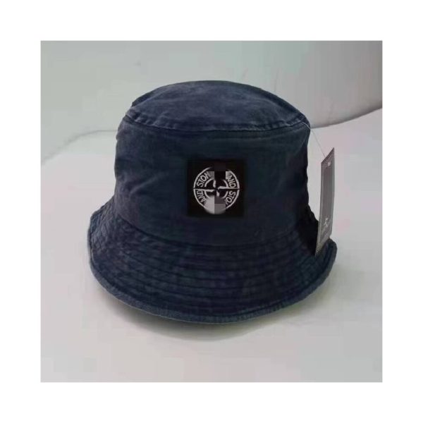 (Blue) Bucket Island Stone Hat Lightweight Short Brim Travel Sun Hat Summer Outdoor Hot