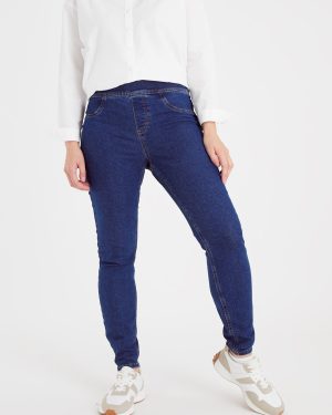 Blue Denim Jeggings