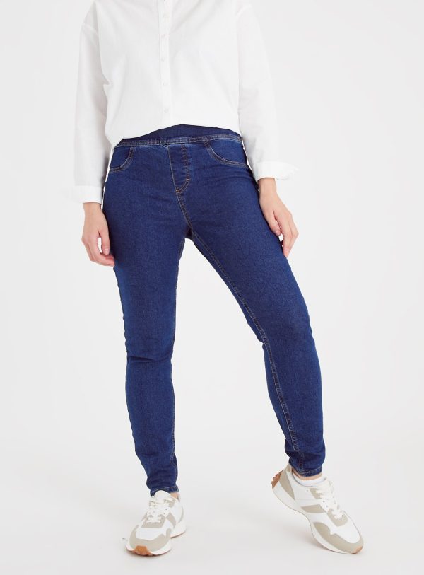 Blue Denim Jeggings