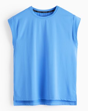 Blue REAKTIV Mesh Tank Top
