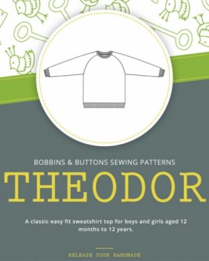 Bobbins and Buttons Paper Sewing Pattern Theodor Sweatshirt
