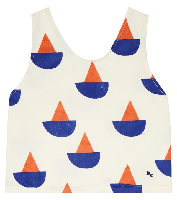 Bobo Choses Printed cotton tank top