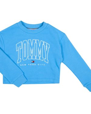 Bold Varsity Cropped Sweatshirt
