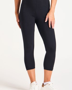 Bonmarche Ruched Hem Cropped Leggings