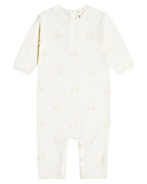 Bonpoint Baby intarsia wool bodysuit