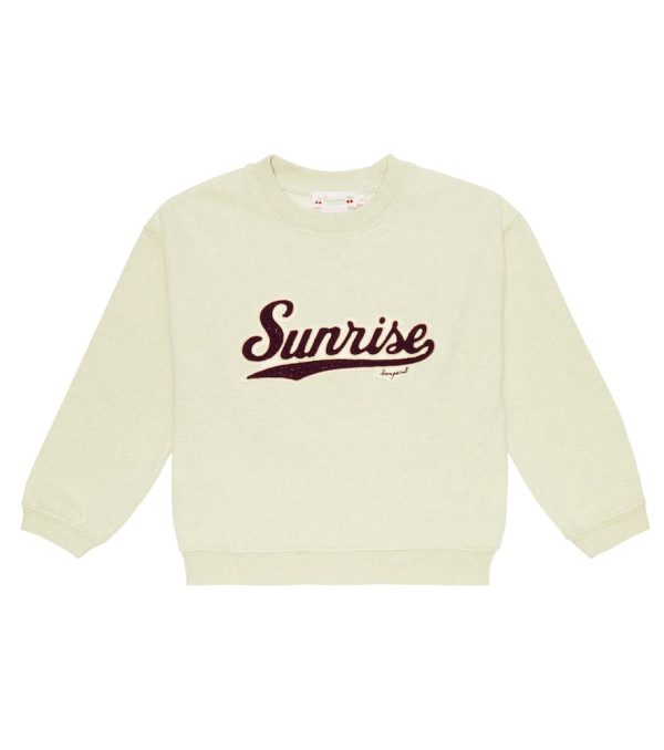 Bonpoint Tayla logo cotton sweatshirt
