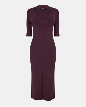 Boss Fezanin 10262187 01 Bodycon Dress Womens - Red