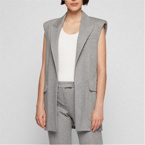 Boss Jelonna Blazer Jacket - Grey