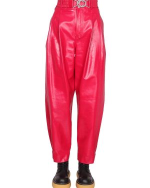 Bottega Veneta Cropped Leather Pants