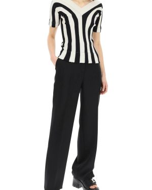 Bottega Veneta Linen Knit Top
