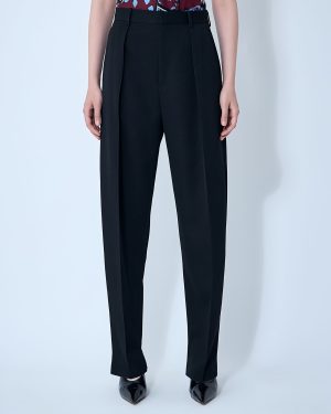 Bottega Veneta Tailored Wool Pants - Woman Pants Black It - 42