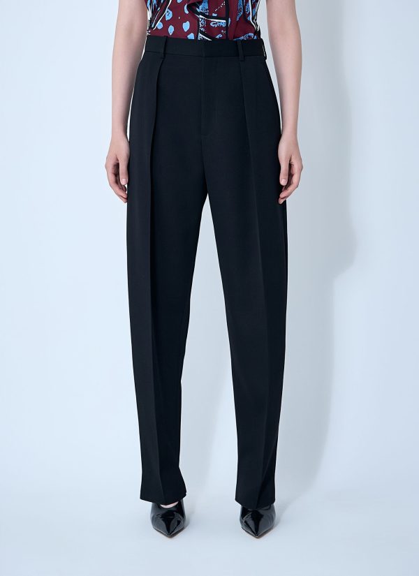 Bottega Veneta Tailored Wool Pants - Woman Pants Black It - 42