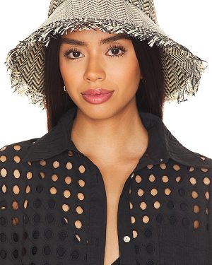 Brixton Alice Packable Bucket Hat in Black. Size XS-S.
