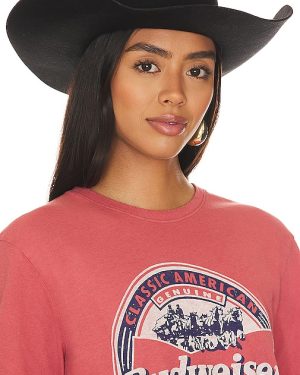 Brixton El Paso Reserve Cowboy Hat in Black. Size XS.