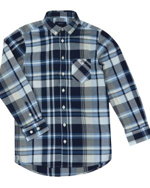Broadcloth Plaid Shirt