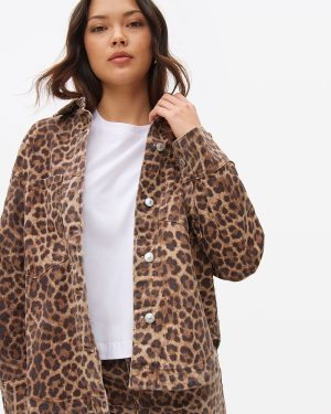 Brown Oversized Shirt