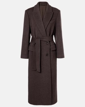 Brunello Cucinelli Wool and cashmere wrap coat