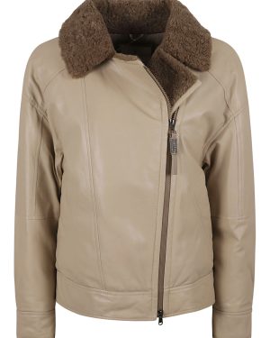Brunello Cucinelli Zip Wrap Jacket