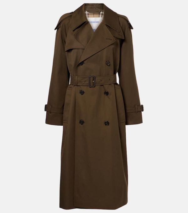 Burberry Cotton gabardine trench coat
