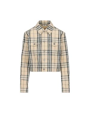 Burberry Embroidered Denim Jacket