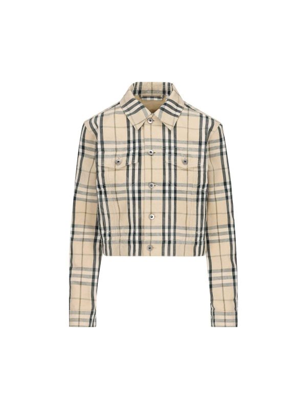 Burberry Embroidered Denim Jacket