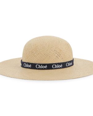 CHLOE Straw Hat Juniors - Beige