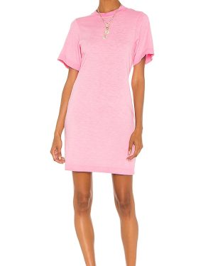 COTTON CITIZEN x REVOLVE Tokyo Short Sleeve Mini Dress in Pink. Size XS.