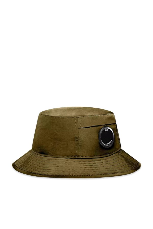 CP COMPANY CHROME R BUCKET HAT Size: M, colour: GREEN